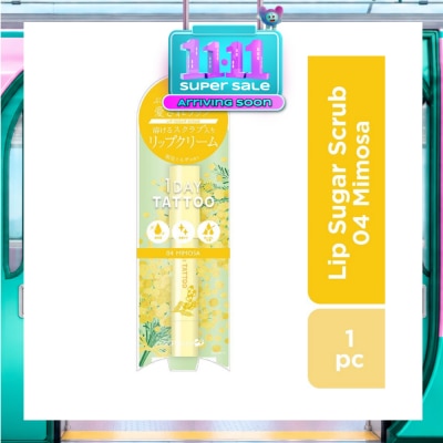 K PALETTE Moisturizing Lip Sugar Scrub Spring Limited Edition (Mimosa) 1s image