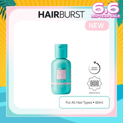 HAIRBURST Mini Shampoo (Hair Growth Vitamins, Now In A Handy Mini Travel Size) 60ml