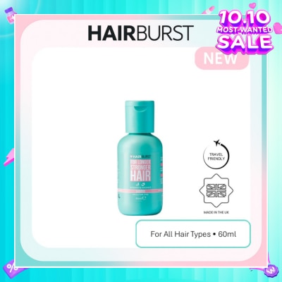 HAIRBURST Mini Shampoo (Hair Growth Vitamins, Now In A Handy Mini Travel Size) 60ml