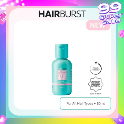 HAIRBURST Mini Shampoo (Hair Growth Vitamins, Now In A Handy Mini Travel Size) 60ml