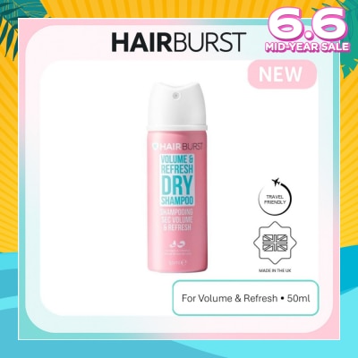 HAIRBURST Dry Shampoo (Leaves Hair Looking Thicker And Revitalised) 50ml