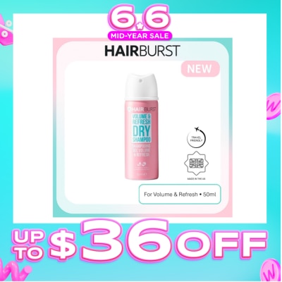 HAIRBURST - Dry Shampoo (Leaves Hair Looking Thicker And Revitalised) 50ml