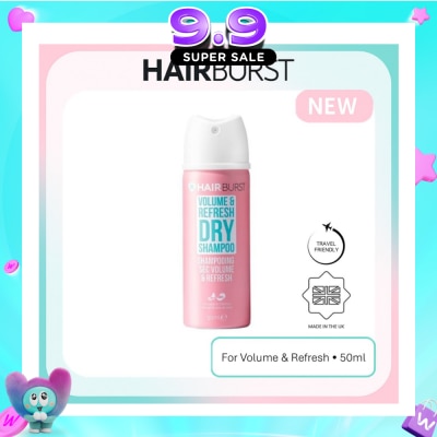 HAIRBURST - Dry Shampoo (Leaves Hair Looking Thicker And Revitalised) 50ml image