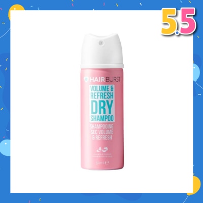 HAIRBURST Dry Shampoo (Leaves Hair Looking Thicker And Revitalised) 50ml