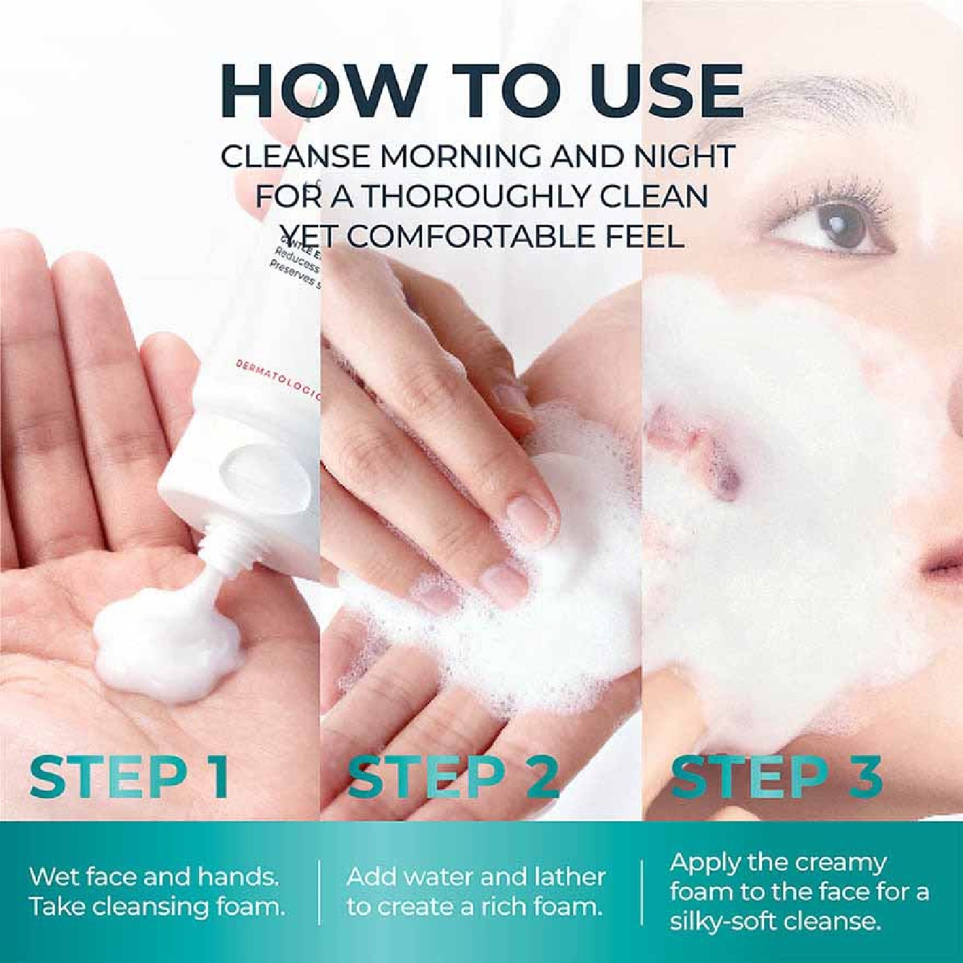 Eucerin Dermopure Clinical Amino Cleansing Foam 150ml
