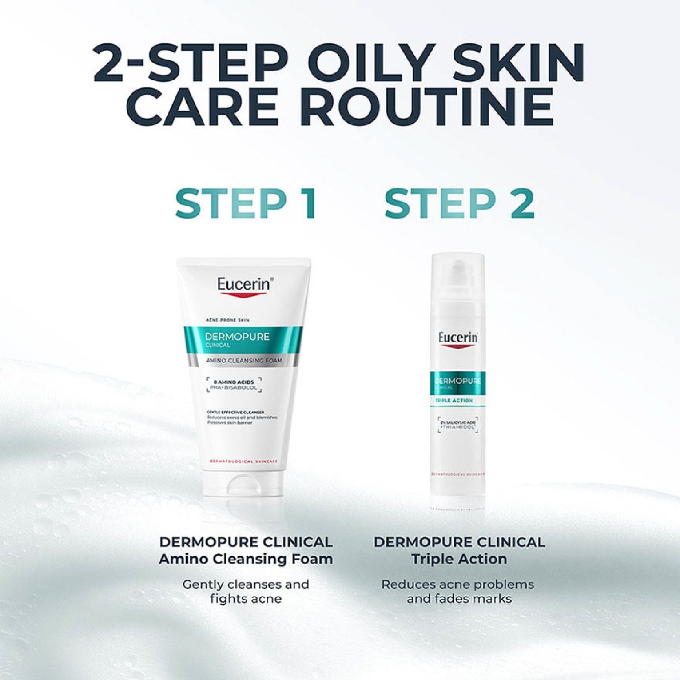 Eucerin Dermopure Clinical Amino Cleansing Foam 150ml