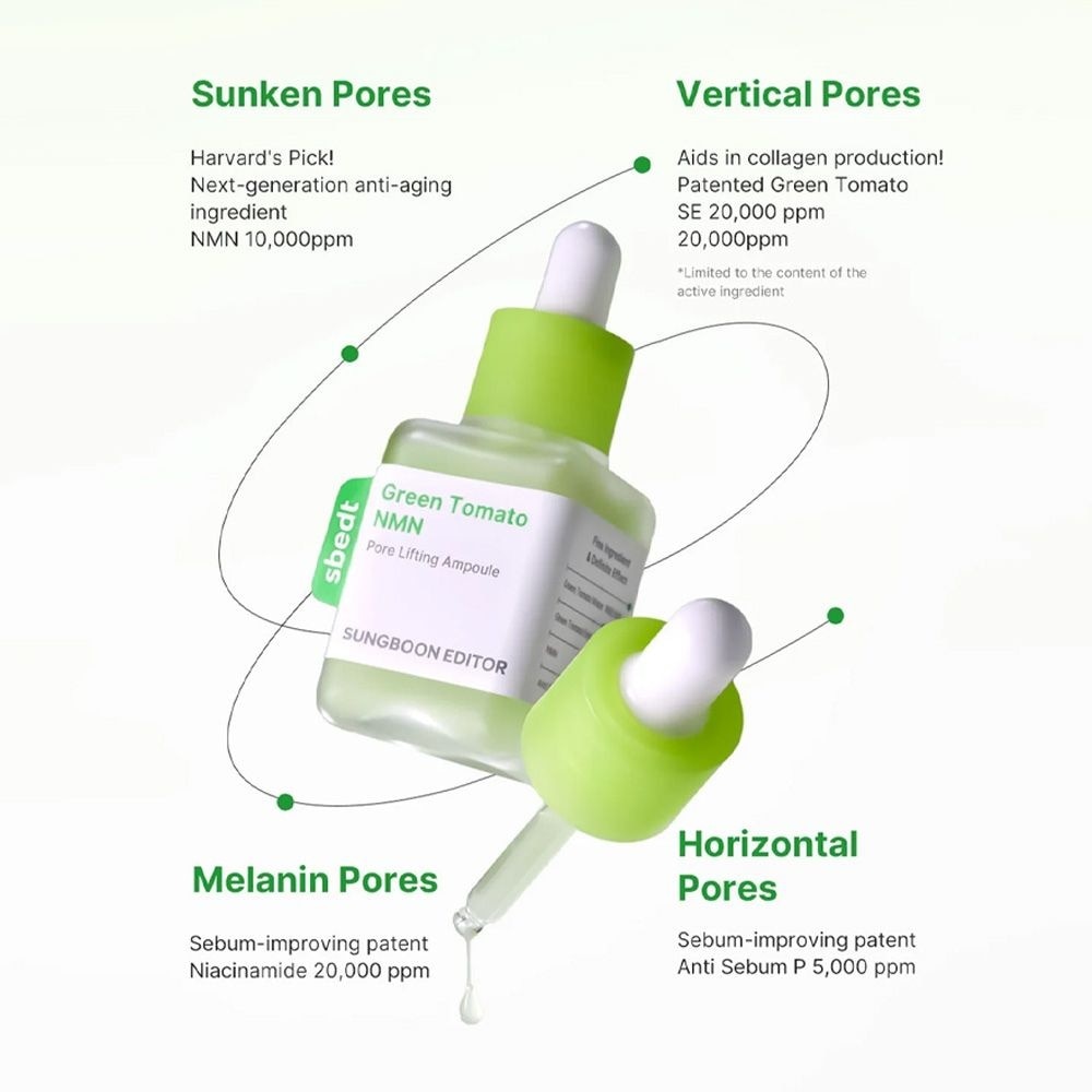 Green Tomato NMN Pore Lifting Ampoule 40ml