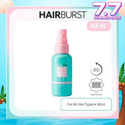 HAIRBURST Mini Elixir (For Women), Leave In Elixir To Boost Volume And Add Thickness 40ml