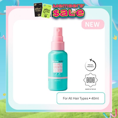 HAIRBURST - Mini Elixir (For Women), Leave In Elixir To Boost Volume And Add Thickness 40ml (Expiry: Jun`2026)