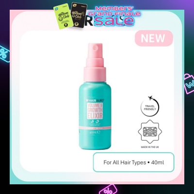 HAIRBURST Mini Elixir (For Women), Leave In Elixir To Boost Volume And Add Thickness 40ml (Expiry: Jun`2026)