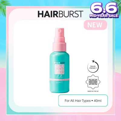 HAIRBURST Mini Elixir (For Women), Leave In Elixir To Boost Volume And Add Thickness 40ml