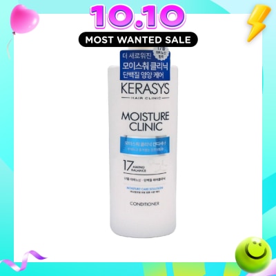 KERASYS 3 Step Hair Clinic System Moisture Clinic Nourishing Conditioner (For Dry, Dull, Brittle Hair & Split Ends) 750ml image