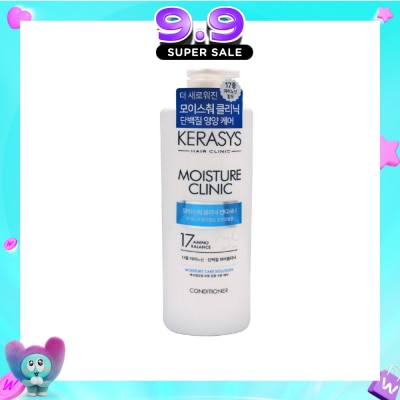 KERASYS - 3 Step Hair Clinic System Moisture Clinic Nourishing Conditioner (For Dry, Dull, Brittle Hair & Split Ends) 750ml image