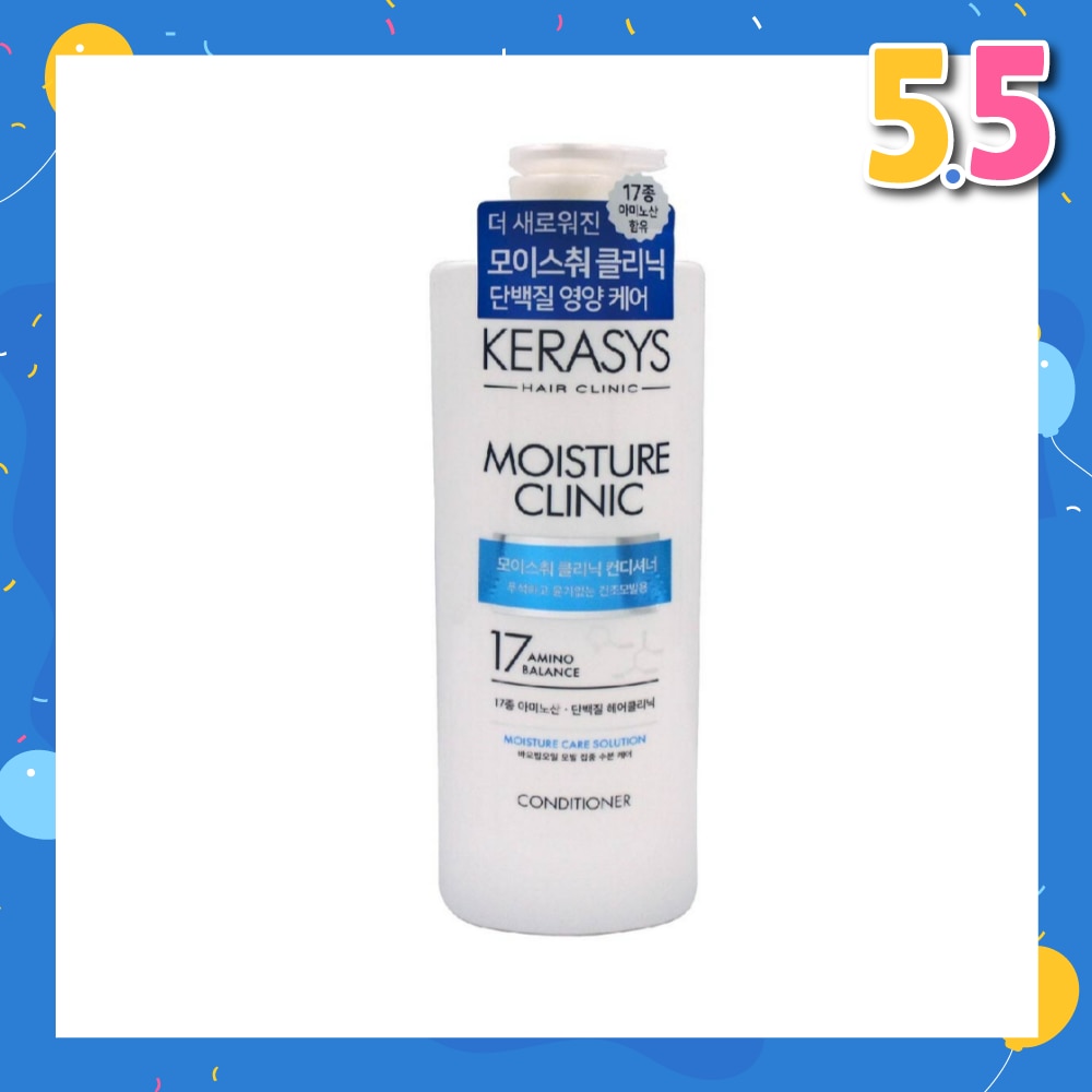 3 Step Hair Clinic System Moisture Clinic Nourishing Conditioner (For Dry, Dull, Brittle Hair & Split Ends) 750ml