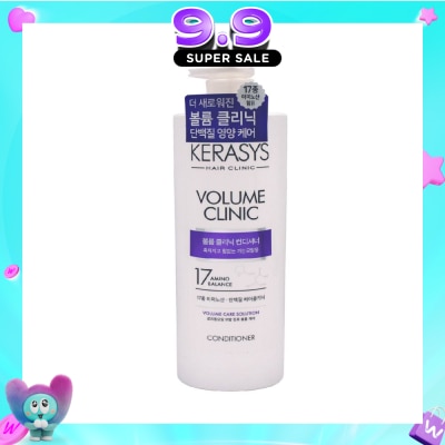 KERASYS - 3 Step Hair Clinic System Volume Clinic Nourishing Conditioner (For Wavy, Permed, Flat, Weak Hair) 750ml image