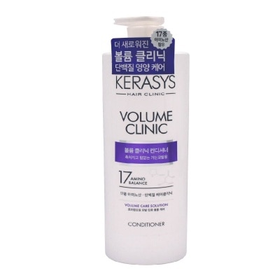 KERASYS 3 Step Hair Clinic System Volume Clinic Nourishing Conditioner (For Wavy, Permed, Flat, Weak Hair) 750ml