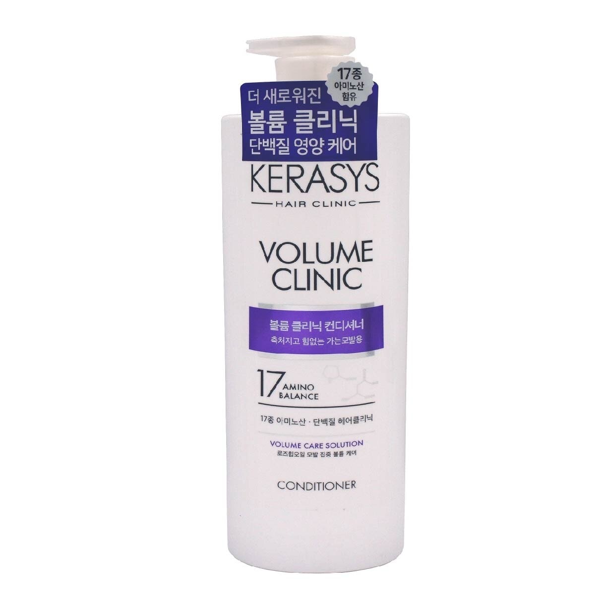 3 Step Hair Clinic System Volume Clinic Nourishing Conditioner (For Wavy, Permed, Flat, Weak Hair) 750ml