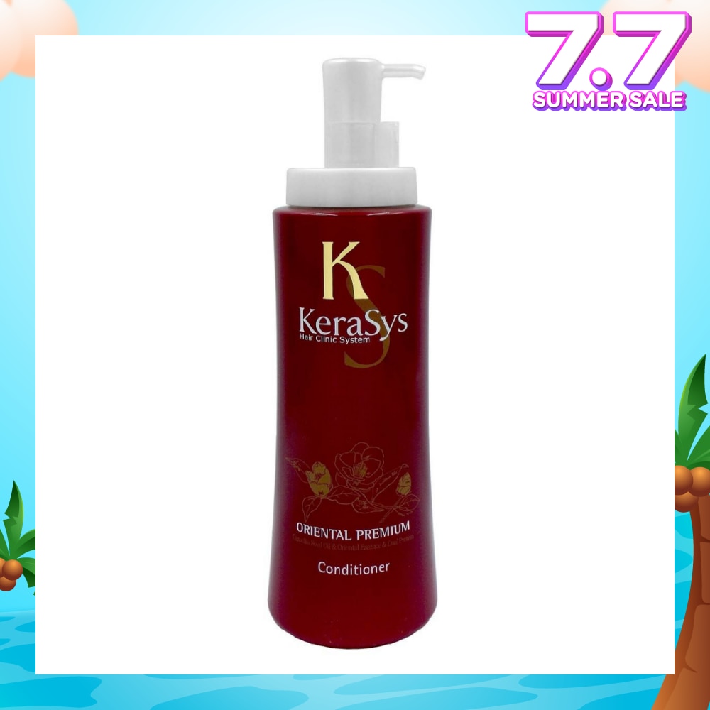 Hair Clinic System Oriental Premium Conditioner (For All Hair Types, Repair Damaged Hair & Strengthen Hair Roots) 600ml