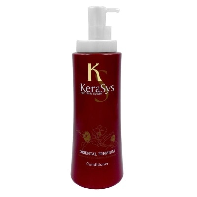 KERASYS Hair Clinic System Oriental Premium Conditioner (For All Hair Types, Repair Damaged Hair & Strengthen Hair Roots) 600ml