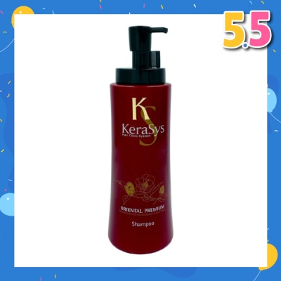 KERASYS Hair Clinic System Oriental Premium Shampoo (For All Hair Types, Repair Damaged Hair & Strengthen Hair Roots) 600ml