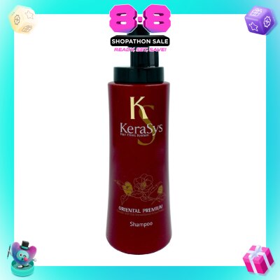 KERASYS - Hair Clinic System Oriental Premium Shampoo (For All Hair Types, Repair Damaged Hair & Strengthen Hair Roots) 600ml