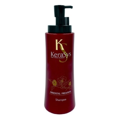 KERASYS Hair Clinic System Oriental Premium Shampoo (For All Hair Types, Repair Damaged Hair & Strengthen Hair Roots) 600ml