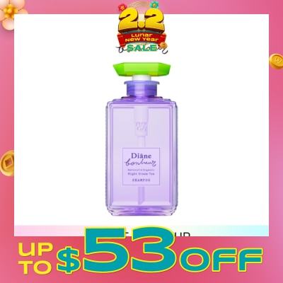 DIANE BONHEUR Night Dream Tea Shampoo (Revitalizes And Restores Dull And Damaged Hair) 500ml