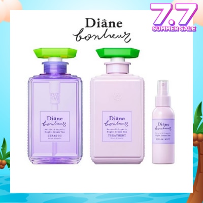 DIANE BONHEUR Night Dream Tea Shampoo (Revitalizes And Restores Dull And Damaged Hair) 500ml