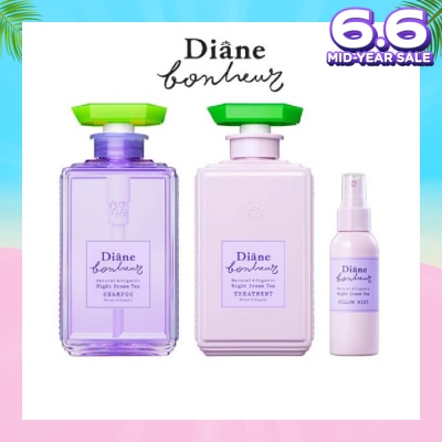 DIANE BONHEUR Night Dream Tea Shampoo (Revitalizes And Restores Dull And Damaged Hair) 500ml
