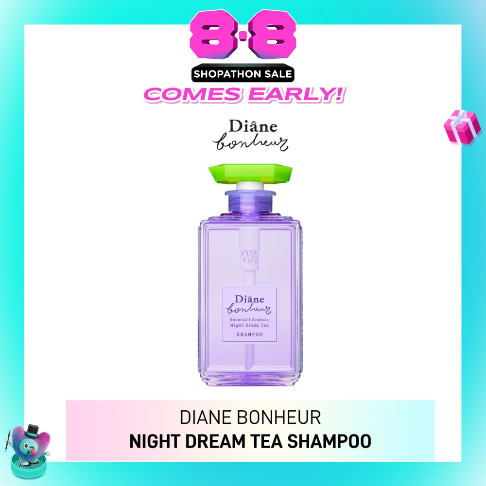 Night Dream Tea Shampoo (Revitalizes And Restores Dull And Damaged Hair) 500ml
