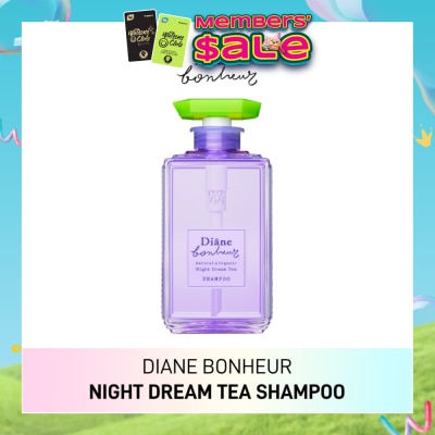 DIANE BONHEUR - Night Dream Tea Shampoo (Revitalizes And Restores Dull And Damaged Hair) 500ml