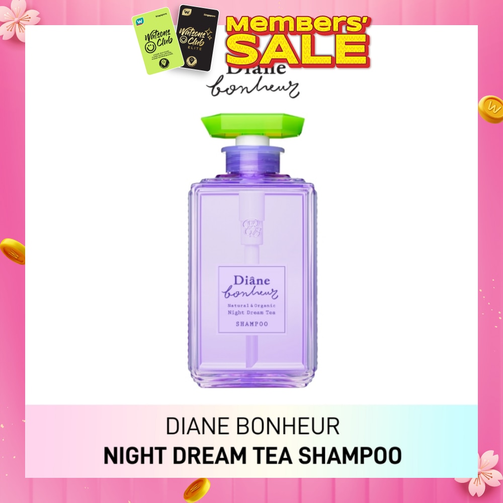 Night Dream Tea Shampoo (Revitalizes And Restores Dull And Damaged Hair) 500ml