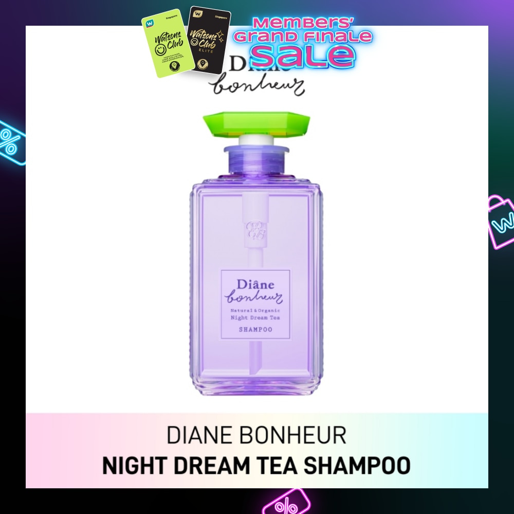 Night Dream Tea Shampoo (Revitalizes And Restores Dull And Damaged Hair) 500ml