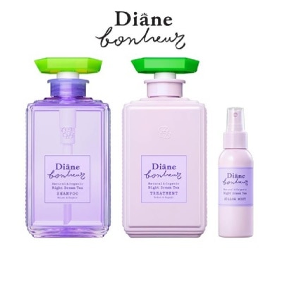 DIANE BONHEUR Night Dream Tea Shampoo (Revitalizes And Restores Dull And Damaged Hair) 500ml