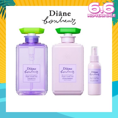 DIANE BONHEUR Night Dream Tea Treatment (Revitalizes And Restores Dull And Damaged Hair) 500ml