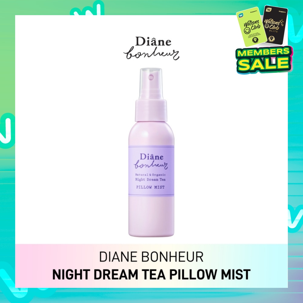 Night Dream Tea Pillow Mist (Sleep Inducing Scent Technology To Ease Your Mind) 95ml