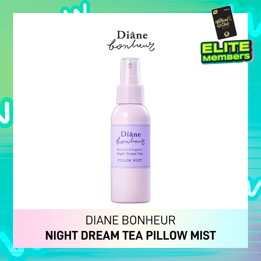 Night Dream Tea Pillow Mist (Sleep Inducing Scent Technology To Ease Your Mind) 95ml