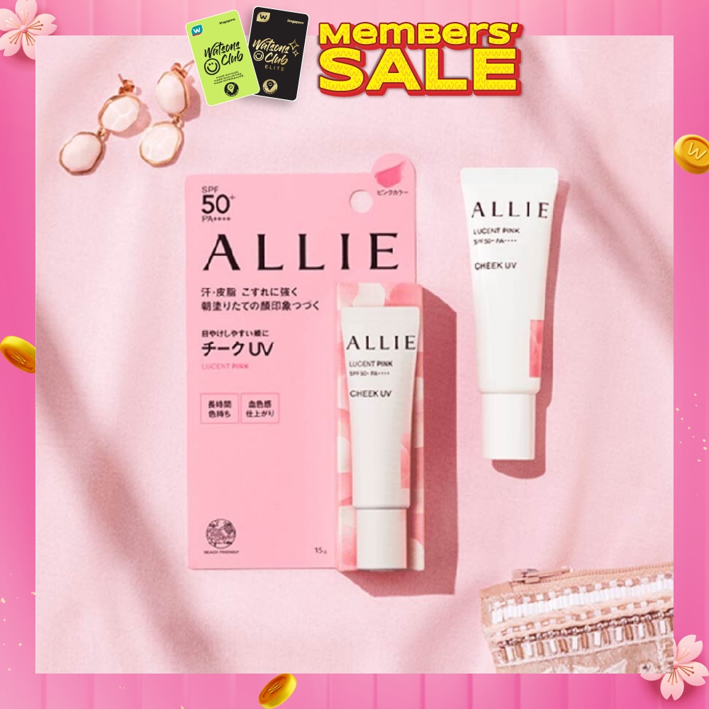 Chrono Beauty Color On Uv (Cheek 01 Pink) Suncreen Gel 15g