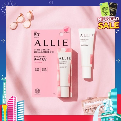 ALLIE Chrono Beauty Color On Uv (Cheek 01 Pink) Suncreen Gel 15g