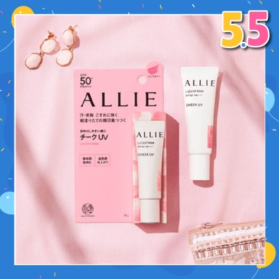 ALLIE Chrono Beauty Color On Uv (Cheek 01 Pink) Suncreen Gel 15g