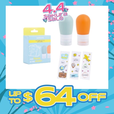 WATSONS - Silicone Bottle, Portable Travel Size (60ml) 2s