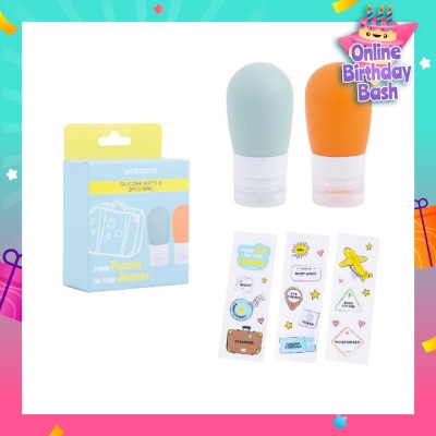 WATSONS Silicone Bottle, Portable Travel Size (60ml) 2s
