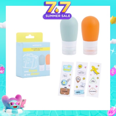 WATSONS - Silicone Bottle, Portable Travel Size (60ml) 2s