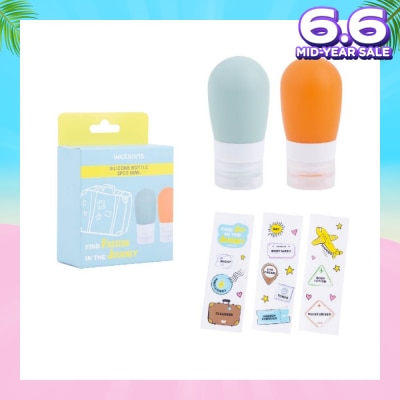 WATSONS Silicone Bottle, Portable Travel Size (60ml) 2s