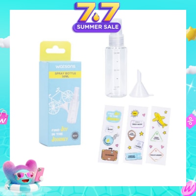 WATSONS - Spray Bottle Funnel (Reusable Recycled Plastic Spray Bottle) 50ml