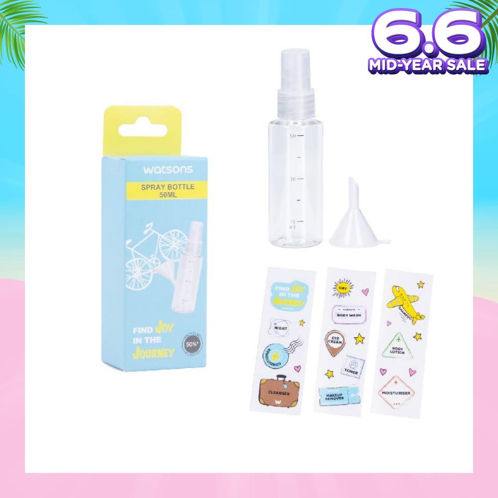 Spray Bottle Funnel (Reusable Recycled Plastic Spray Bottle) 50ml