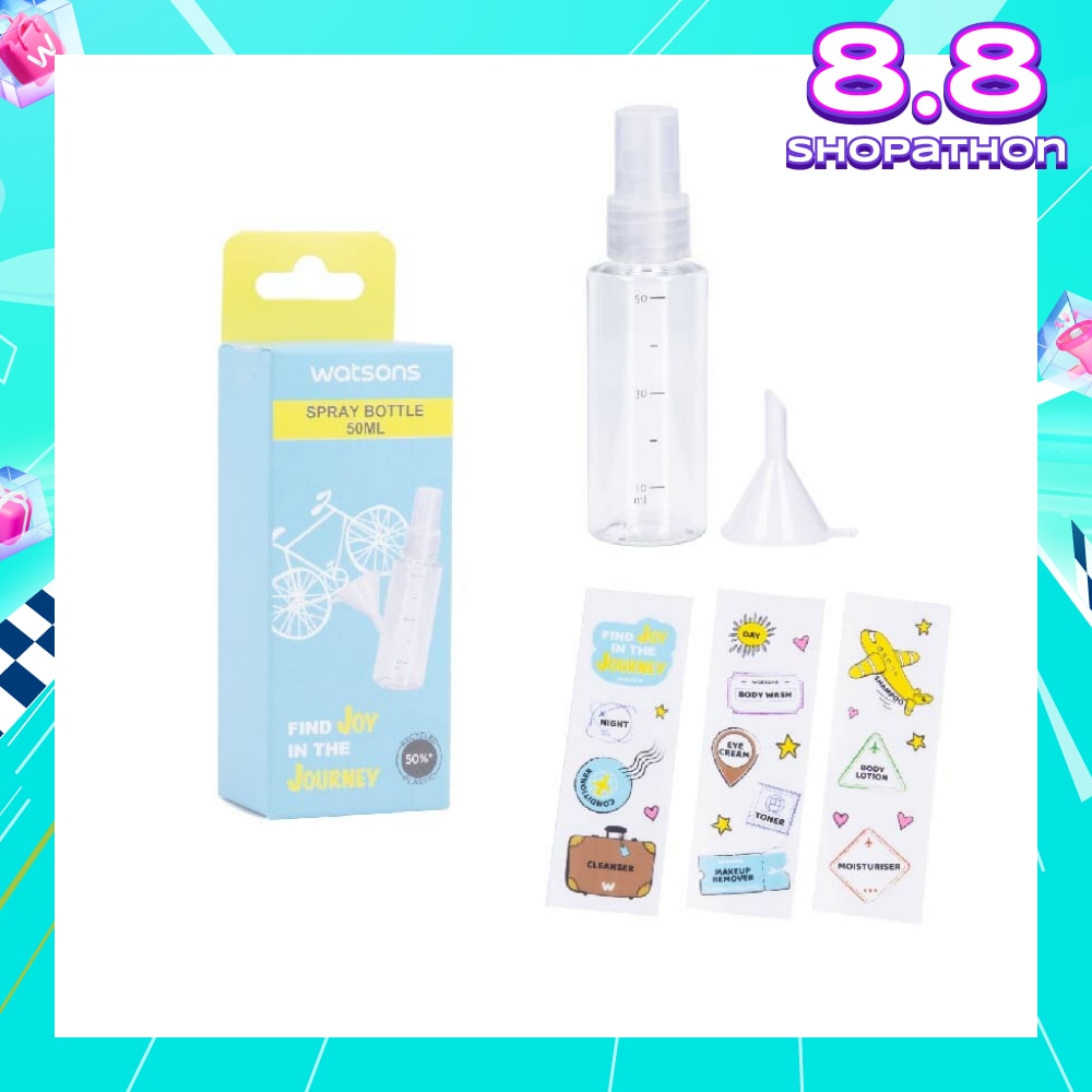 Spray Bottle Funnel (Reusable Recycled Plastic Spray Bottle) 50ml