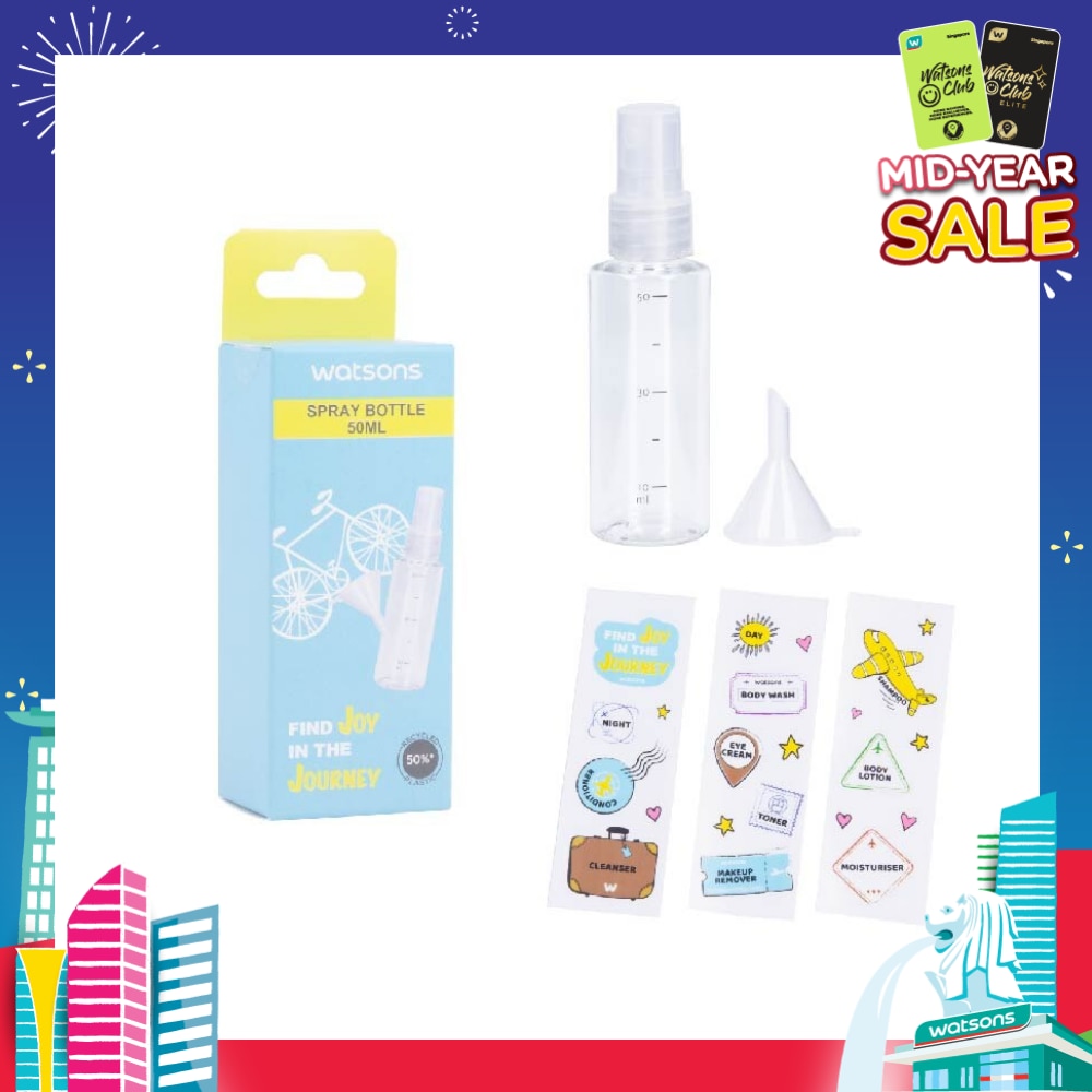 Spray Bottle Funnel (Reusable Recycled Plastic Spray Bottle) 50ml