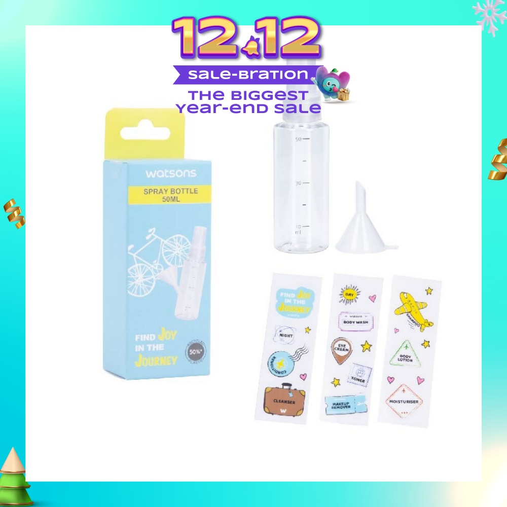 Spray Bottle Funnel (Reusable Recycled Plastic Spray Bottle) 50ml