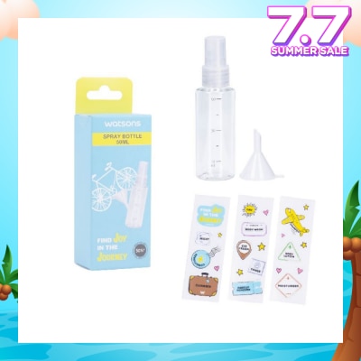 WATSONS Spray Bottle Funnel (Reusable Recycled Plastic Spray Bottle) 50ml